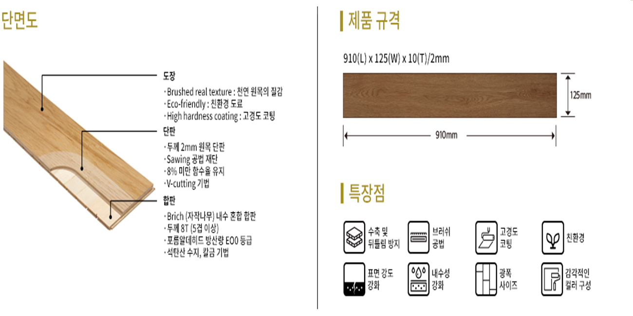 원목마루규격